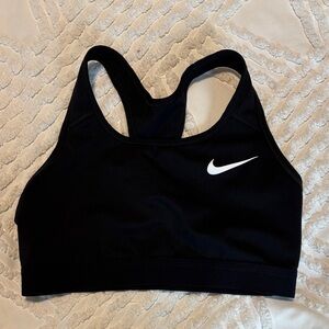 Nike Women's Black and White Sports Bra
